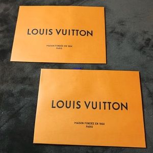 Louis Vuitton shopping bags
